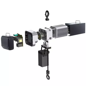 <span class=keywords><strong>Polipasto</strong></span> Eléctrico de <span class=keywords><strong>Cadena</strong></span> D-8+ con Carcasa Negra y Control Remoto Inalámbrico para Escenarios - Product Image 2
