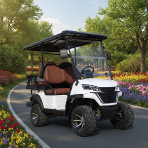 <span class=keywords><strong>Meilleur</strong></span> prix Voiturette de golf électrique 3-4 places avec châssis en aluminium et frein à disque sur quatre roues à vendre - Product Image 1