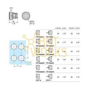 Schneider Electric ZB4BH0483 - Nuovo - Product Image 1