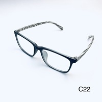 Vente en gros de lunettes à bas prix, assortiment de lunettes légères rectangulaires, montures optiques TR90