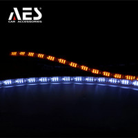 AES A5 crystal LED DRL Flexible bande lumineuse mobile pour voiture led projecteur phare systèmes d'éclairage automatique