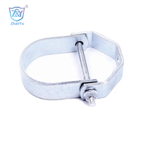 Système de support de jambe de force à canal C Colliers de serrage raccords unistrut Chape de suspension réglable