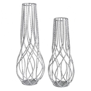 Florero inglés hecho a mano, línea de hierro, florero, planta, soporte de planta de Metal, mesa, decoración del hogar, florero moderno - Product Image 1