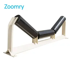 China Steel Roller Conveyor Component Suppliers Automatic Self-Aligning Conveyor Roller Idler Bracket