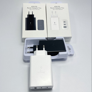 65W PD Super Fast Charger 3-Port EU UK US <b>Plug</b> for Samsung Charger Cable for Samsung S22 S23 S24 S25 S26 Type Wall Charger - Product Image 2