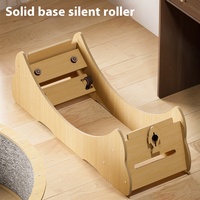 Tapis roulant pour chat silencieux version 4.0 moderne cadre d'escalade multicouche en bois massif écologique