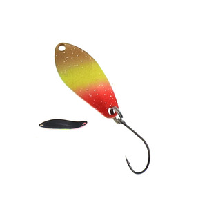 Trota cucchiaio Lure Metal Bait 2.5g attrezzatura da pesca d'acqua dolce <span class=keywords><strong>per</strong></span> <span class=keywords><strong>esche</strong></span> da pesca alla carpa Bass Lure