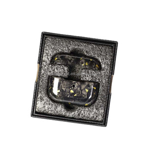 Nueva funda de fibra de carbono forjada para Apple <span class=keywords><strong>Airpods</strong></span> <span class=keywords><strong>airpods</strong></span> 3 negro/gris/dorado/Verde/rojo/púrpura - Product Image 1