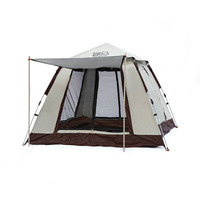 Tentes dôme pop-up coupe-vent de bonne qualité, randonnée, installation facile, grande tente de camping simple pour l'extérieur