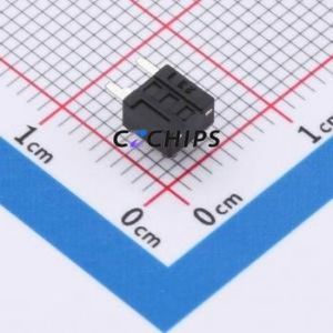 TC-0513D-4.5-160G Tactile Switch Through hole Component THT Switch Single Pole Single Throw Round Button 1.6N Right Angle Insert - Product Image 2