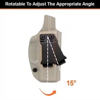 Porte-épingles multi-couleurs Kidex à fixation interne avec pince de serrage réglable Sig 365 – Étui de transport discret et moderne pour usage quotidien