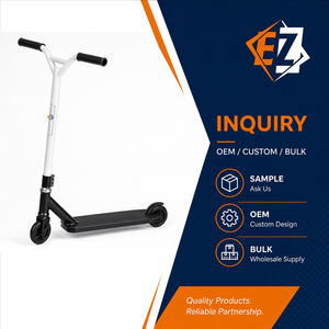 <span class=keywords><strong>Trottinette</strong></span> <span class=keywords><strong>freestyle</strong></span> professionnelle en fer pour adolescents, pour la pratique des figures, logo personnalisé, OEM, vente en gros - Product Image 6