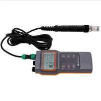 Compteur numérique de qualité de l'eau amélioré AZ86031 Testeur d'oxygène dissous PH-mètre Conductivité Salinité Température Salinité