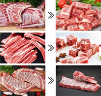 Pemotong Tulang Listrik Industri untuk Daging Babi, Sapi, dan Kambing Beku dan Segar dengan Tulang