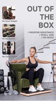 RH tout en un, entraînement intelligent intégré et entraînement numérique, équipement de fitness portable pour la maison