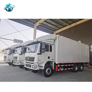 Shacman 2023 mới 6x4 Euro 5 240hp L3000 van xe tải chở hàng van hộp xe tải để bán