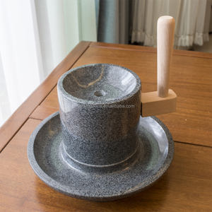 Großhandel Handbetriebene Manuelle Granitsteinmühle zum Mahlen von Sesam, Kakao, Weizen, Kaffee, Matcha, Gewürzen und Reis - Product Image 4