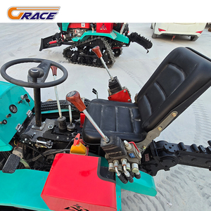 <span class=keywords><strong>Mini</strong></span> Cultivador Agrícola con Orugas de Goma, Máquina Agrícola <span class=keywords><strong>Multiusos</strong></span> de Alta Potencia, <span class=keywords><strong>Tractor</strong></span> de Orugas - Product Image 4