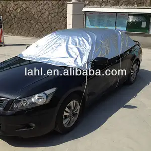 Cubierta de parabrisas de coche de protección UV de aluminio para hielo y nieve cubierta de medio coche