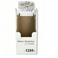 Boîte de présentation PDQ en carton ondulé écologique, imperméable et imprimée sur mesure, plateau PDQ robuste pour comptoir de vente au détail