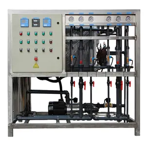 Industrial ro plant 10000 lph R.O water filter with EDI water purifying equipment water treatment machinery.