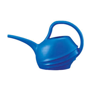 Arrosoir moderne de 2 litres à fleurs roses pour le jardin. - Product Image 2