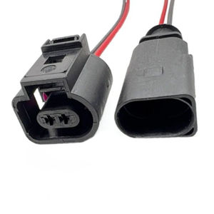 Harness Electric Harness 2 Pin konektor kabel Plug untuk VW 1.5mm Auto Temp Sensor Plug - Product Image 1