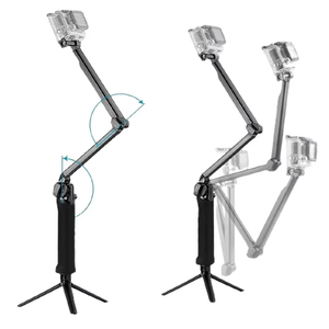 3-Fold không thấm nước Selfie Stick 3 cách đứng <span class=keywords><strong>Monopod</strong></span> mini tripod cho đi-thuận in-sta 360 o-smo hành động phụ kiện máy ảnh - Product Image 1