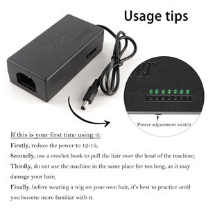 Machine à dreadlocks <span class=keywords><strong>électrique</strong></span> compacte en acier inoxydable pour la fabrication de dreadlocks - Product Image 6