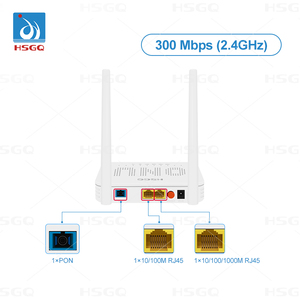 HSGQ-X110W 1ge + 1fe XPON ONU <span class=keywords><strong>ONT</strong></span> con 2.4G wifi ONU XPON <span class=keywords><strong>ONT</strong></span> para fiberhome HUAEI zte - Product Image 3