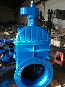 Válvula de compuerta de cuña de vástago no ascendente de hierro dúctil válvula de compuerta de barro Nicht ansteigender Spindel <span class=keywords><strong>keils</strong></span> chieber aus duktilem Eisen Schlamm - Product Image 4