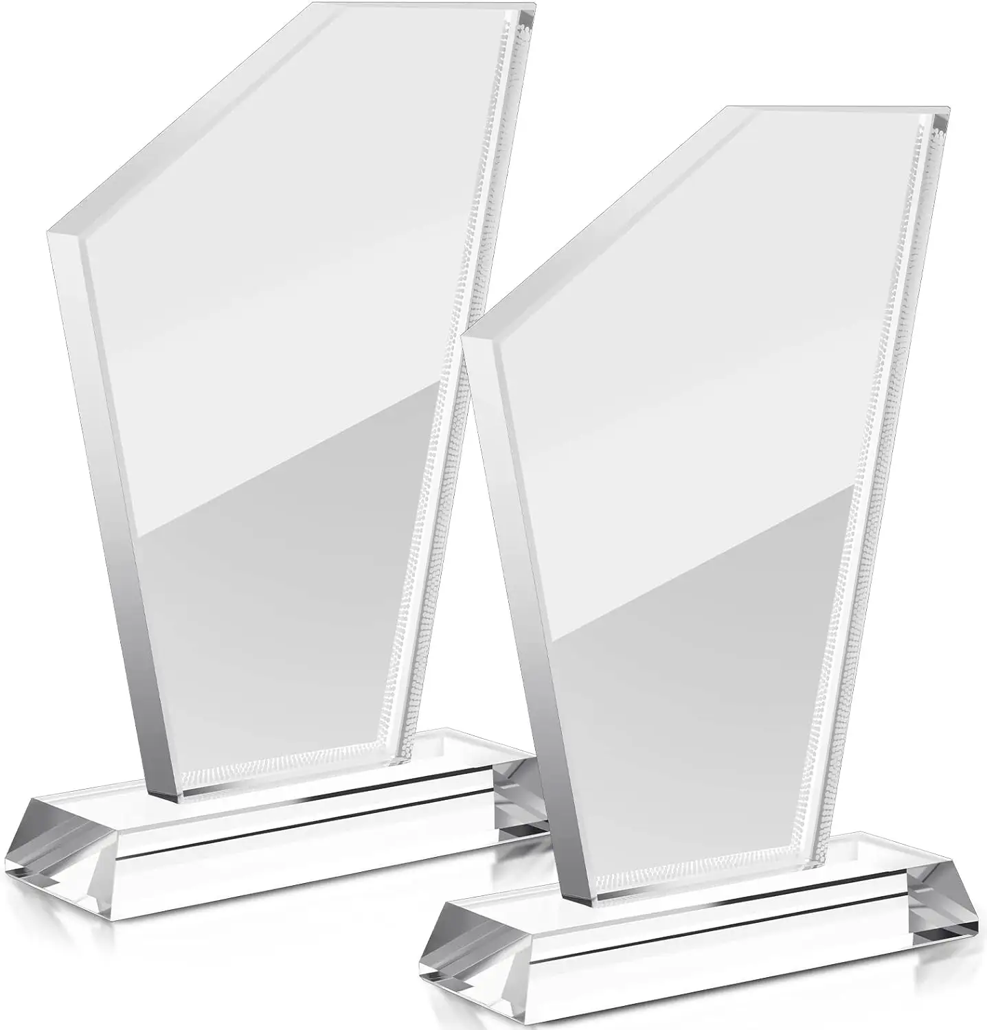 Xinkeda Chất lượng cao Thiết kế tinh thể Trophy rõ ràng Acrylic Trophy giải thưởng tùy chỉnh trống Tinh thể thủy tinh Trophy giải thưởng