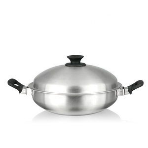 Sartén para Paella <span class=keywords><strong>de</strong></span> Acero Inoxidable 304, Precio <span class=keywords><strong>de</strong></span> Fábrica, para <span class=keywords><strong>Cocina</strong></span> China, Vaporera, <span class=keywords><strong>Wok</strong></span> para Saltear - Product Image 1