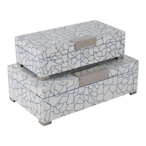 Scatola Decorativa con Motivo Costiero, Organizzatore per Gioielli, Contenitore per Ricordi, Decorazione per Casa e Soggiorno - Product Image 5