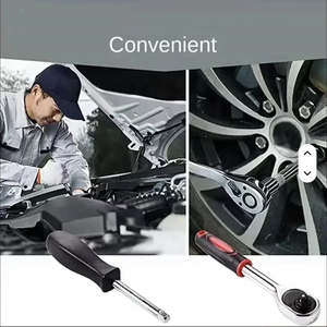 Professional 46-piece Home Car Repair Tool Set Including Grinders <b>Drills</b> Screwdrivers <b>Hand</b> Tools Combination Hard Case 1 GOF SCK - Product Image 5