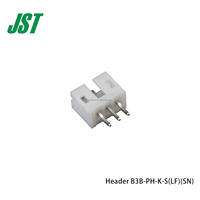 Connecteurs de têtes rectangulaires JST B3B-PH-K-S(LF)(SN) 3POS 2MM, broches mâles, boîtier en nylon, 100V, interconnexions automobiles