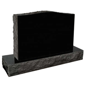 Lápida Vertical de Granito Negro para Tumba, de UNION STONE Factory, la Más Económica, para Venta al Por Mayor - Product Image 2