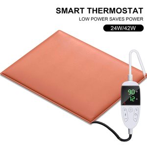 Coussin chauffant pour poulets avec cordon anti-morsure, température réglable et affichage du minuterie - Product Image 5