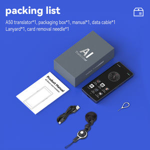 Dispositivo <span class=keywords><strong>traductor</strong></span> inteligente 2024 A50, dispositivo <span class=keywords><strong>traductor</strong></span> con voz, dispositivo de idioma en tiempo real, <span class=keywords><strong>traductor</strong></span> <span class=keywords><strong>coreano</strong></span> - Product Image 5