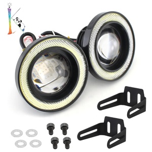 Luz Led antiniebla para coche y motocicleta, Ojos de Ángel Rgb de faro Universal, 2,5/3,0/3,5 pulgadas, Drl, 30w - Product Image 3
