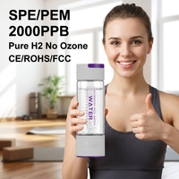 Bouteille d'eau SPRING 420 ml avec emballage personnalisé, technologie SPE, générateur de haute concentration 2000 PPB, vente en gros, usine du Guangdong, Chine
