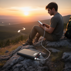 Chargeur portable 20000mAh, super rapide 22.5W, batterie externe avec écran LED et lampe torche, power bank pour iPhone - Product Image 2