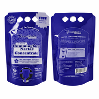 Pochette Doypack en aluminium de haute qualité avec robinet Vitop et valve thermoscellable, impression hélio personnalisable pour l'emballage de vin, jus et boissons