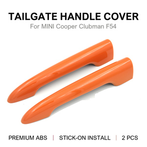 Pour MINI Cooper F54 Clubman, couvre-poignée de hayon en ABS, garniture adhésive, couleur unie, 9 couleurs, 2014-2023, Carwoman, vente en gros - Product Image 4