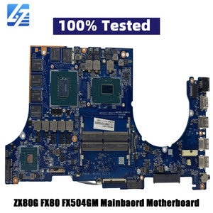 มาเธอร์บอร์ดแล็ปท็อป <span class=keywords><strong>FX504GM</strong></span> สำหรับ FX504G เกม <span class=keywords><strong>ASUS</strong></span> TUF ZX80G FX80G <span class=keywords><strong>FX504GM</strong></span> เมนบอร์ดโน้ตบุ๊ก I9 I7 I5 CPU 100% การทดสอบโอเค STK - Product Image 1