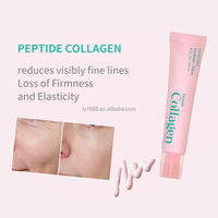 Kit de Soins Anti-Âge Coréen 4 Pièces pour Hommes et Femmes : Nettoyant, Tonique, Sérum et Crème Visage au Collagène Peptidique, Marque Blanche