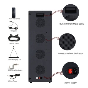 Azuretherapy màn hình cảm ứng LED Red hồng ngoại Bảng điều chỉnh 455 Wát cho phòng tắm hơi cài đặt al1500 mô hình Red Light bảng điều chỉnh để sử dụng nhà - Product Image 5