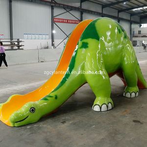 Commercial Dinosaur Slide Steel Themed Playground Equipment for Kids Adventure Parks Indoor/Outdoor <b>Play</b> Areas Shopping Malls - Product Image 3