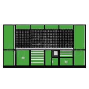Gabinete de Herramientas Personalizado <span class=keywords><strong>para</strong></span> Estación de Trabajo, Banco Modular, Gabinete Profesional, Gabinete con Cajones Resistentes, Gabinete Metálico con Cajones <span class=keywords><strong>para</strong></span> Taller - Product Image 2