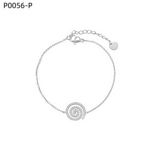 Pulsera de moda con circonita P0056 para mujer, joyería de alta calidad - Product Image 1